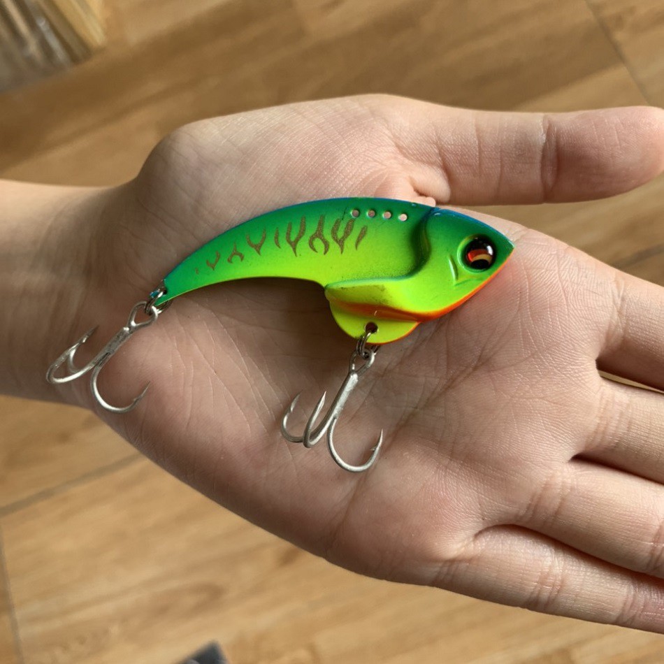 Cá sắt FISHEN 10g lưỡi full cá sắt giả câu lure cá lóc cá trê nhạy nhất, mồi lure chìm câu cá quả giá rẻ