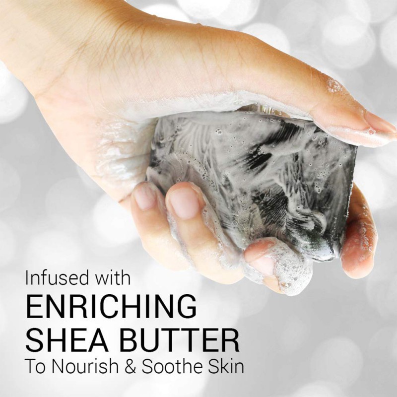 Xà Phòng Than Tre Đen​ Cơ thể​ Xà Phòng 120g Làm Sạch Sâu Dưỡng Ẩm Loại Bỏ Mụn Đầu Đen Chống Tàn Nhang Chăm Sóc Da