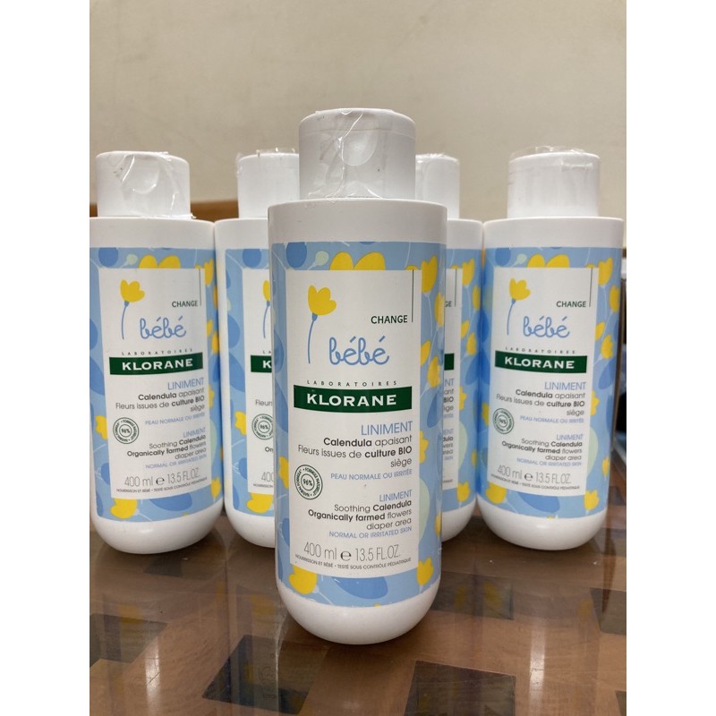 Kem phòng và trị hăm Klorane Liniment 400ml