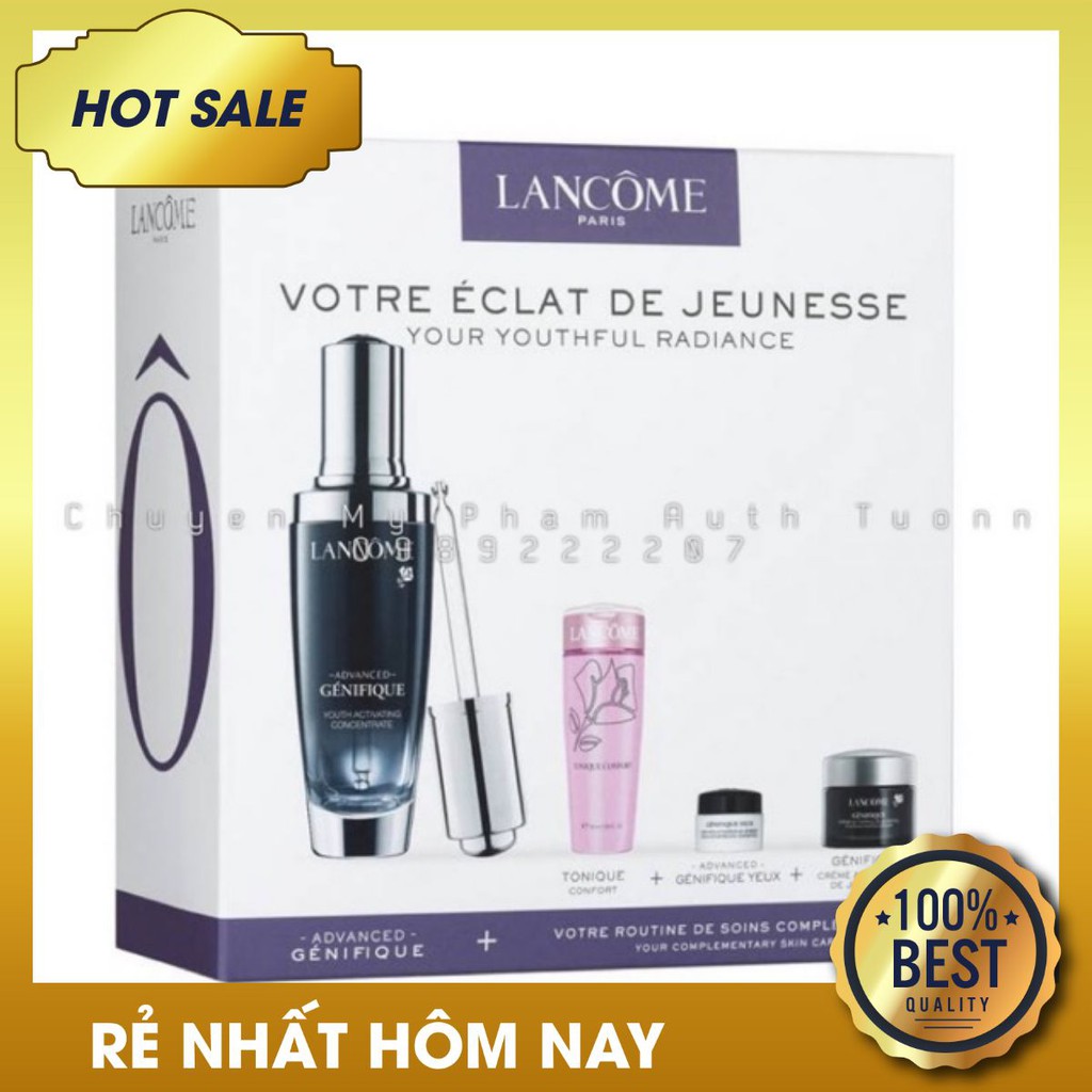 Set Chống Lão Hoá Da Lancome Votre Eclat De Jeunesse Your Youthful Radiance 4 Món