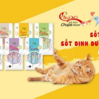 Súp thưởng Chupa Creamy cho mèo