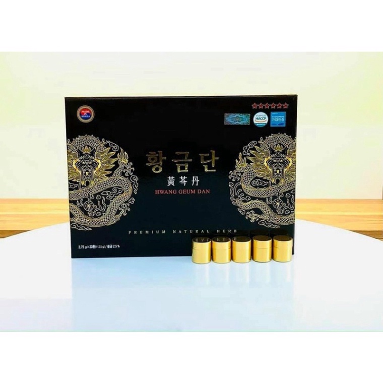 An cung ngưu hoàng hàn quốc Hwang Geum Dan - Bổ não hộp 30 viên [ Hàng Mới Về ]