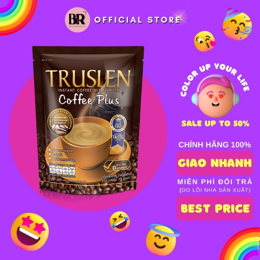 Cà Phê Hòa Tan Coffee Plus Truslen 16g