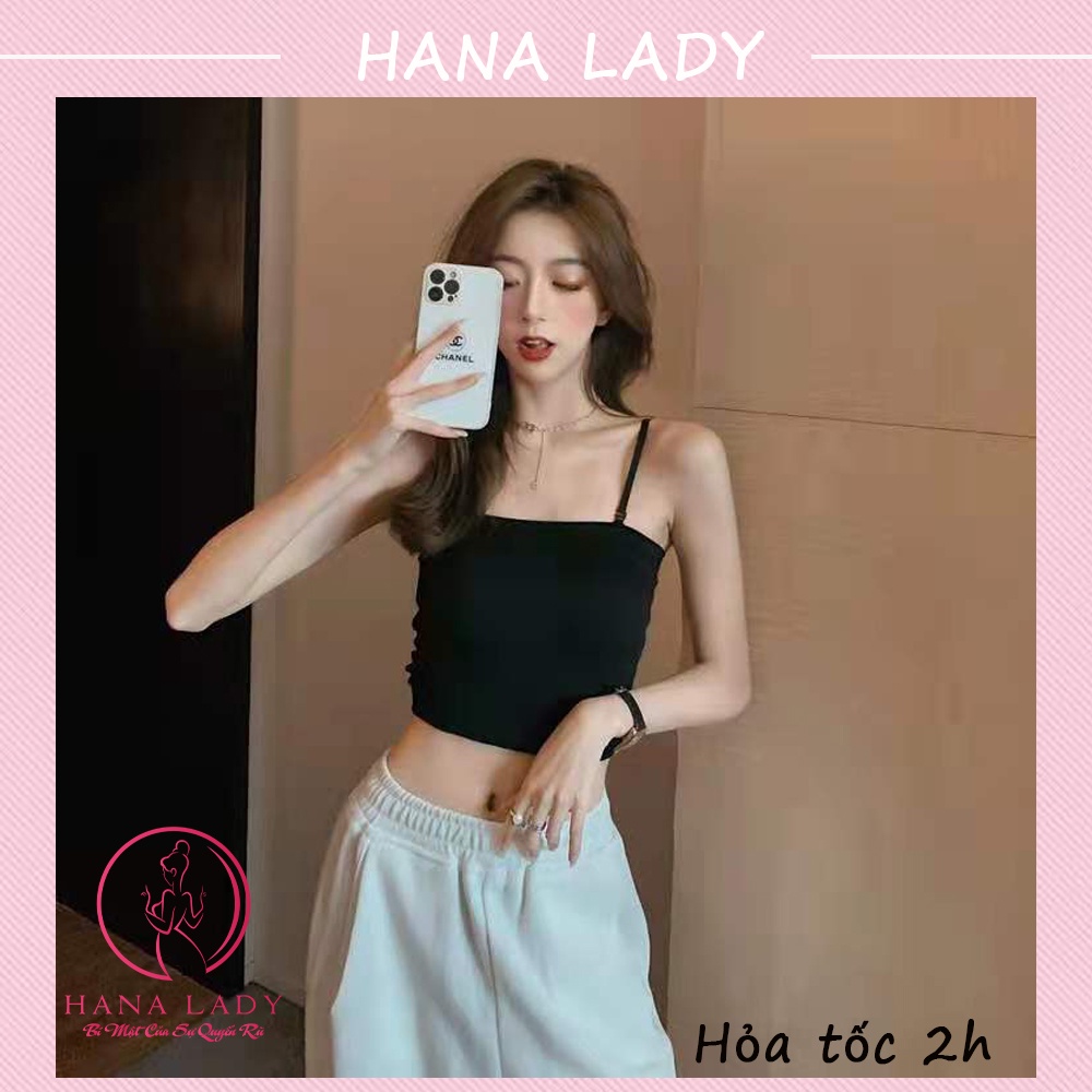 Áo croptop kèm mút ngực, bra 2 dây quyến rũ cao cấp BL033
