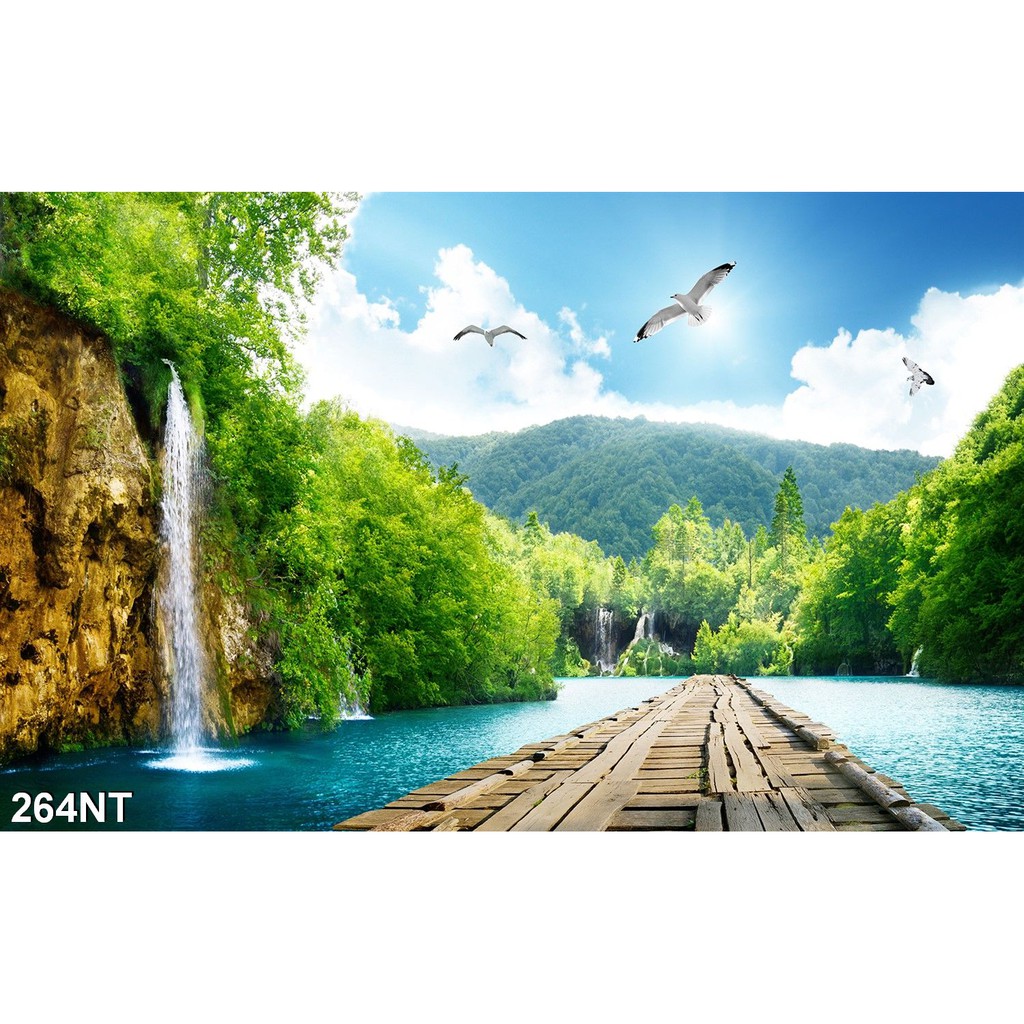 TRANH DÁN TƯỜNG 3D PHONG CẢNH,CẢNH VẬT, CẢNH TRANG TRÍ,THIÊN NHIÊN.