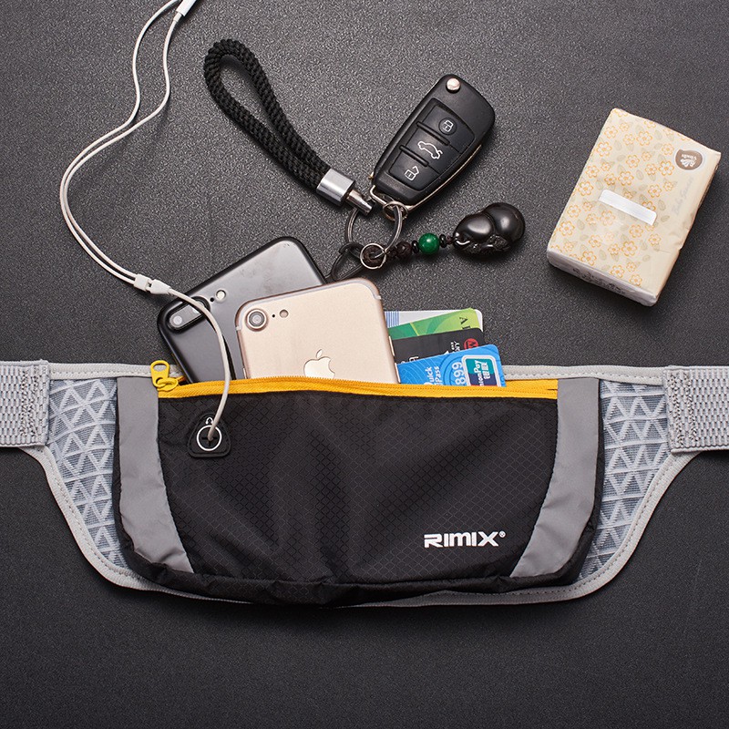 Túi đeo bụng đai chạy bộ nam nữ chống nước Rimix MVP Sport