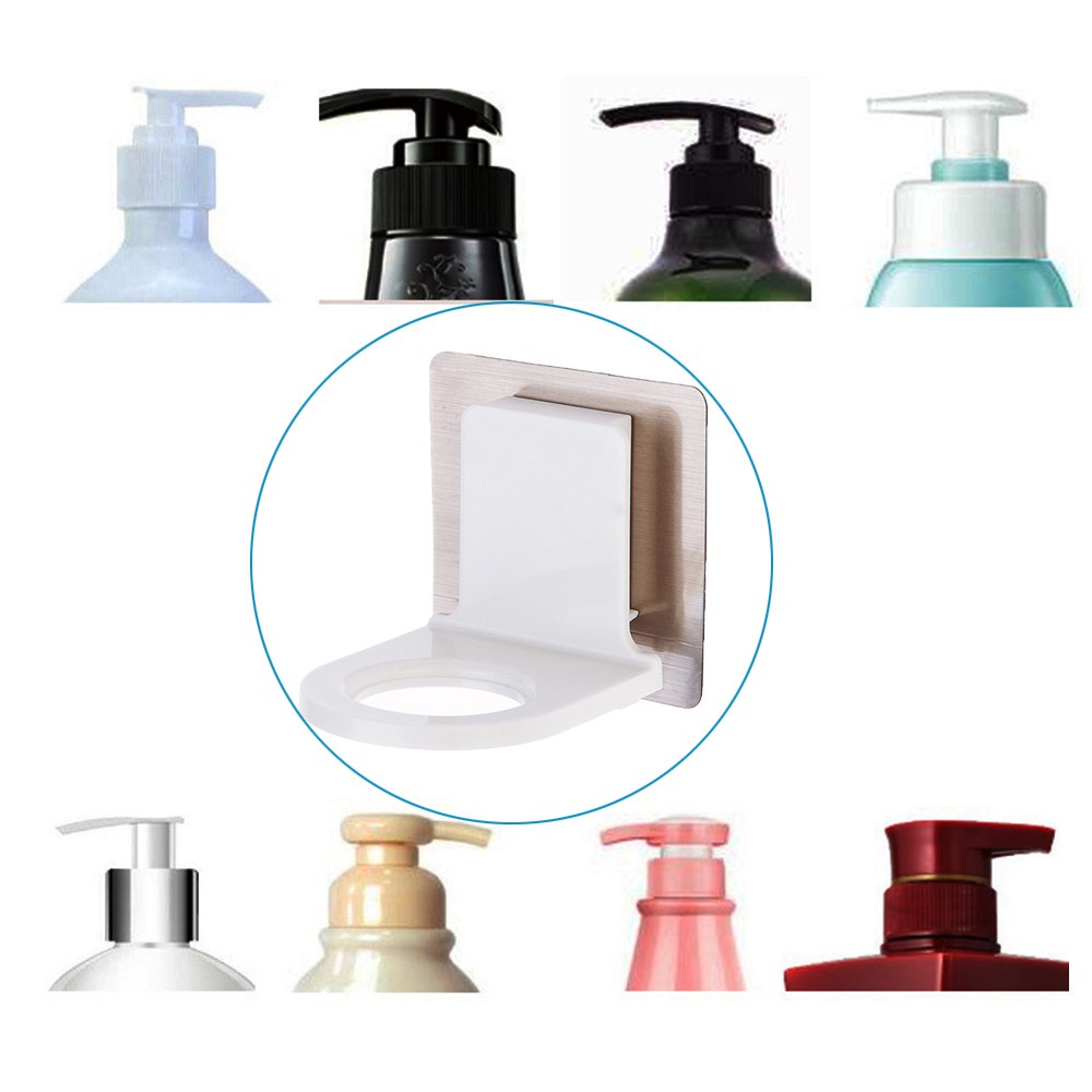 Móc treo chai sữa tắm gắn tường nhà vệ sinh