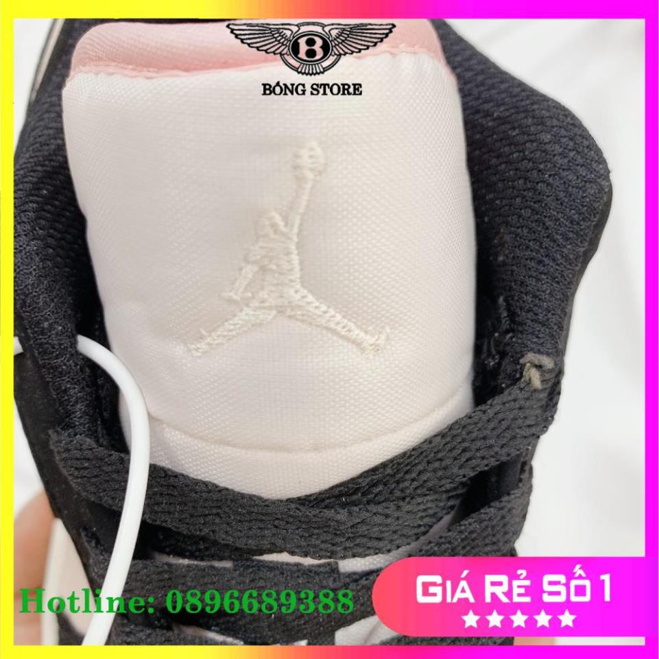 [FREE SHIP] Giày Jd Đen Hồng Nhạt ✔️ Giày thể thao - Bống Store
