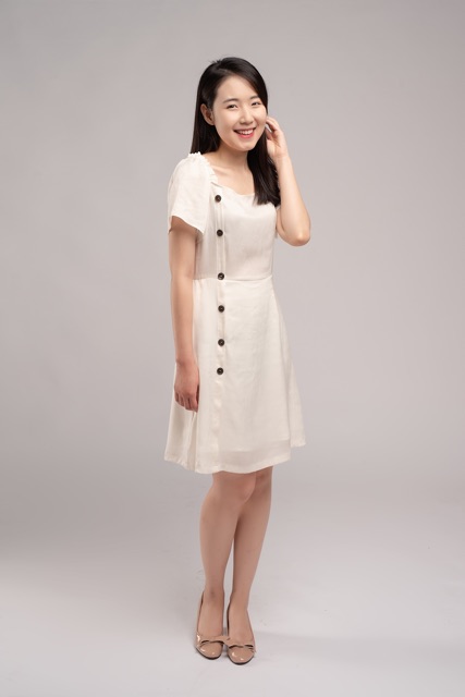 Váy lụa 2 lớp
