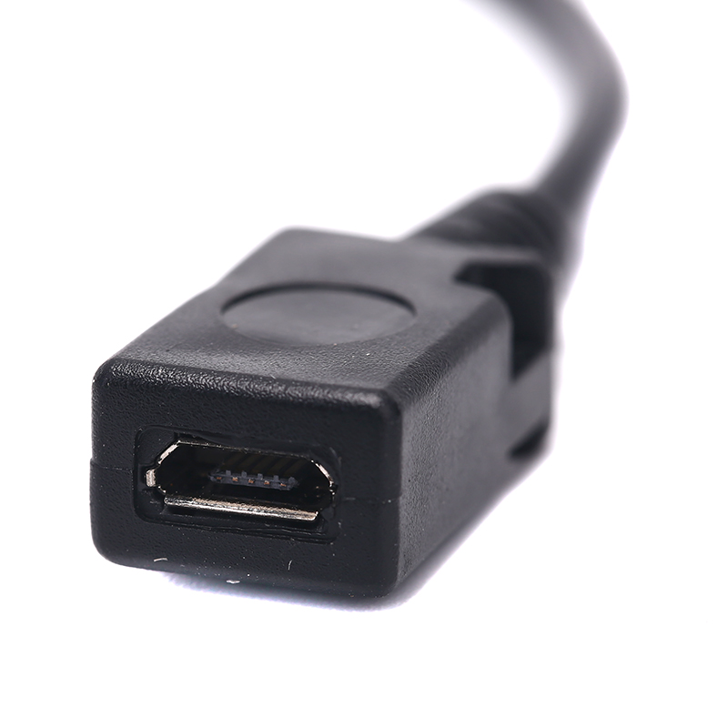 Cáp Otg Power Splitter Y Chuyển Từ Micro Usb Male Sang Usb A Male Female