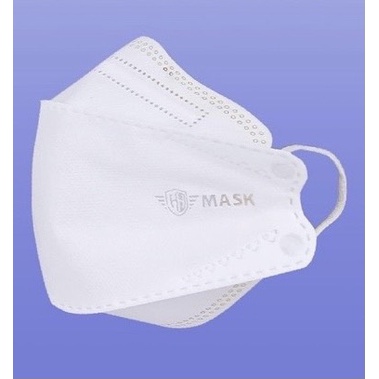 Khẩu trang y tế 4D kháng khuẩn KF94 công nghệ Hàn Quốc - Huy Hoàng Mask  Free size