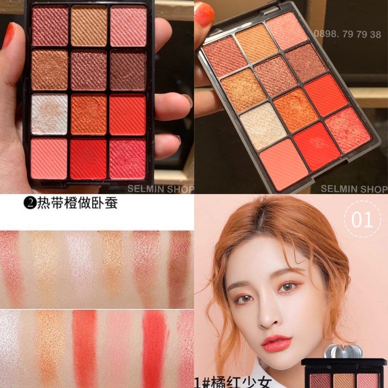 Phấn mắt Eyes Cheek - Eyeshadow Palette UBUB - Bảng Mắt