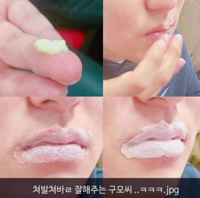 TẨY TẾ BÀO CHẾT MÔI-BUBBLE BUBBLE LIP MASK RIRE