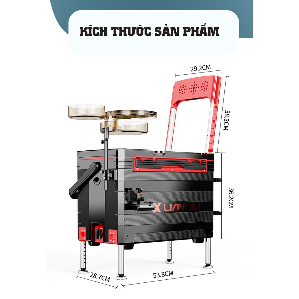 Thùng Câu LianQiu H07 36L