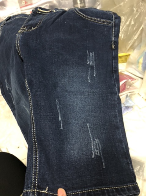 Quần short jean nam co giãn size 32-36