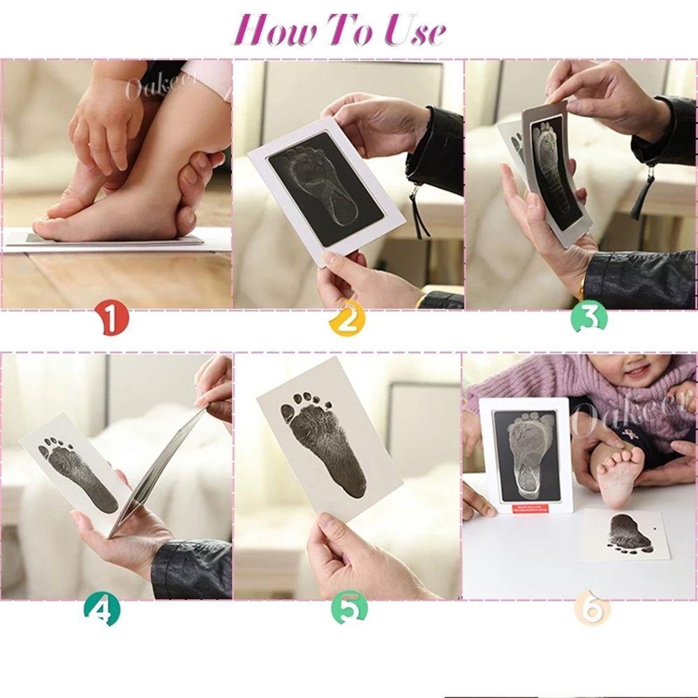 ESPO Bộ Đệm Mực In Dấu Chân Thú Cưng Không Tiếp Xúc Dùng Làm Quà Tặng