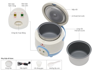 Nồi cơm điện Happycook HC-60