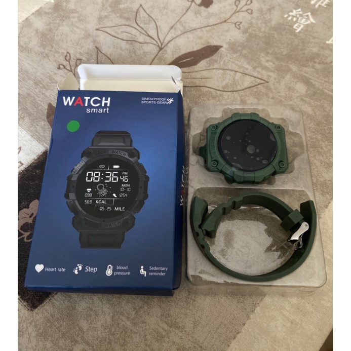 Đồng Hồ Thông Minh Smartwatch Cho Nam Nữ Theo Dõi Nhịp Tim Chống Thấm Nước Tương Thích Thiết Bị Android IOS