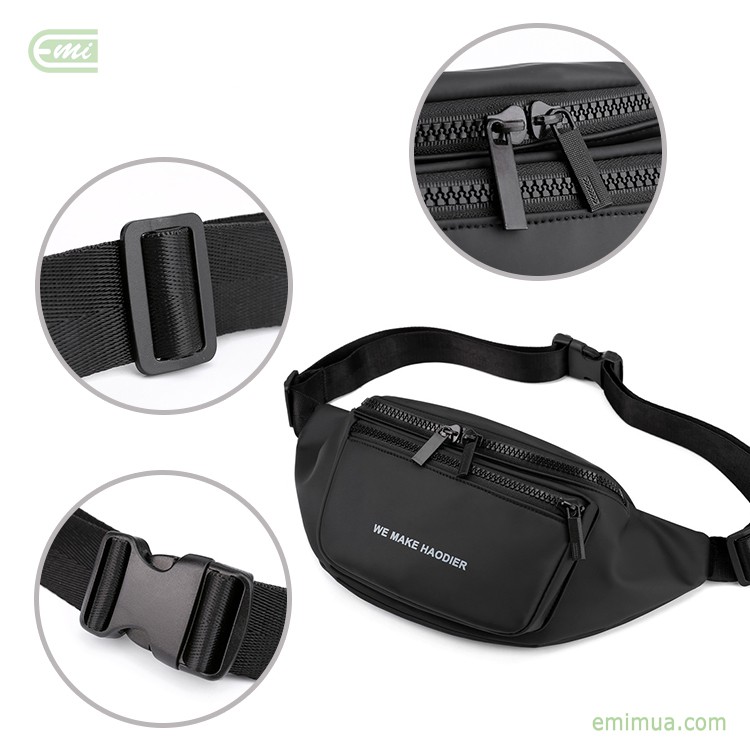 Túi đeo chéo nam nữ túi bao tử tiện lợi EMIBE37 {Freeship} | BigBuy360 - bigbuy360.vn