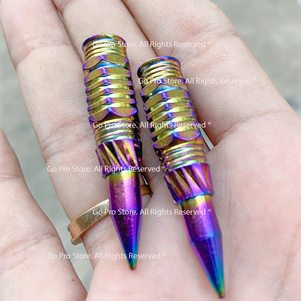 01 Ốc Chụp ĐŨA THẮNG, TĂNG SÊN Hình Tên Lữa 7 Màu