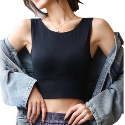 Áo lót bra cotton co dãn có đệm mỏng kiểu dáng basic DORIS - 855
