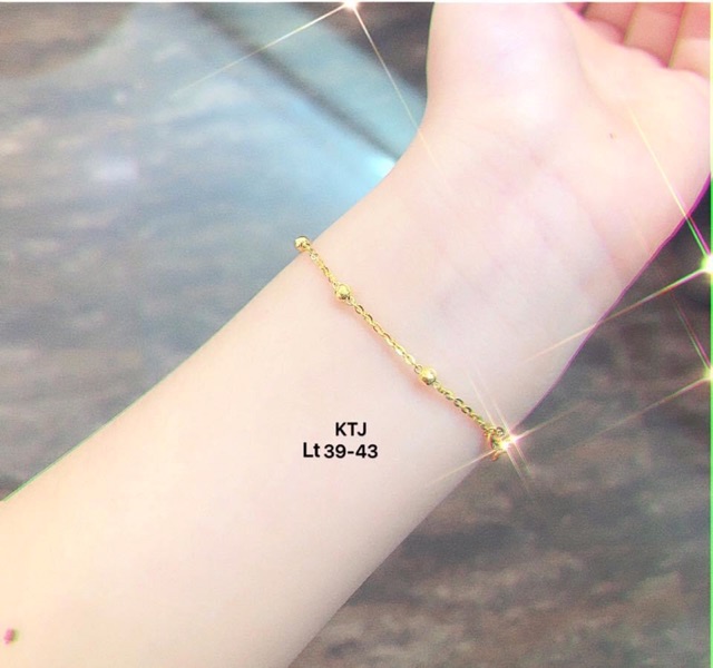 Lắc tay nữ 10kGold