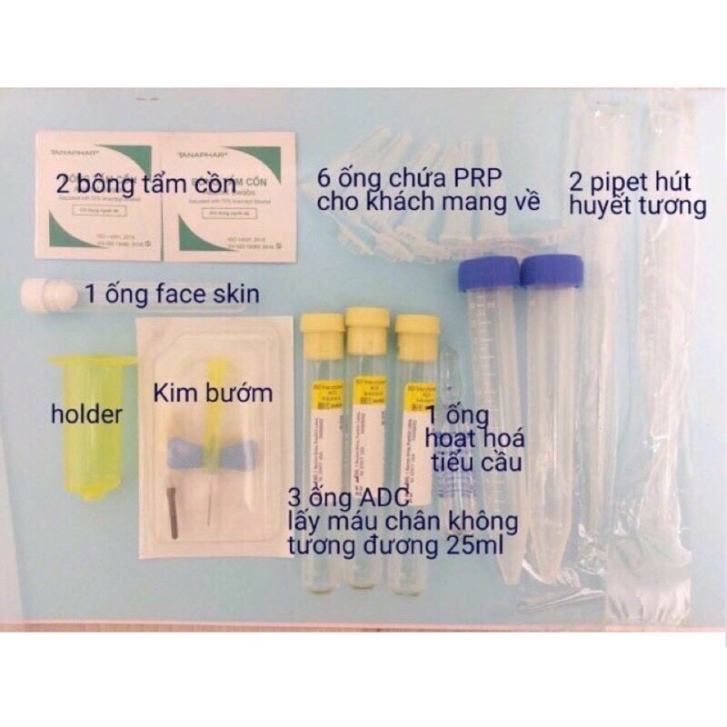 Bộ KIT PRP ACD Mỹ HÀNG CÔNG TY 12 món
