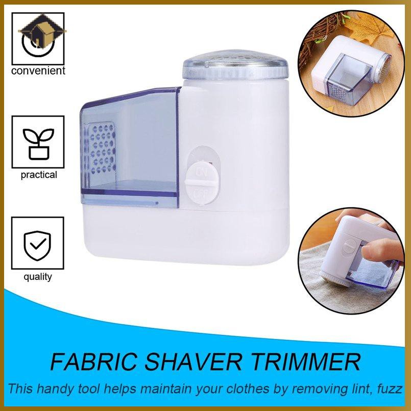 Máy cắt xơ vải lông xù trên quần áo kèm lưỡi dao sơ cua công suất mạnh mẽ dùng trong gia đình