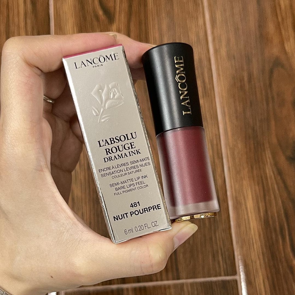 Son kem Lancome màu sắc đẹp chất lượng cao mẫu 196/274/288/481/888 3.5ml