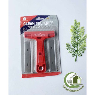 Cây sủi tường, vệ sinh tường và mặt phẳng - vỉ kèm lưỡi dao 14cm x 10cm