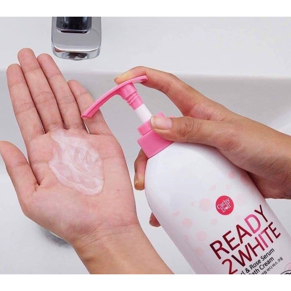 Sữa Tắm trắng da Ready 2 White One Day Whitener Body thái lan