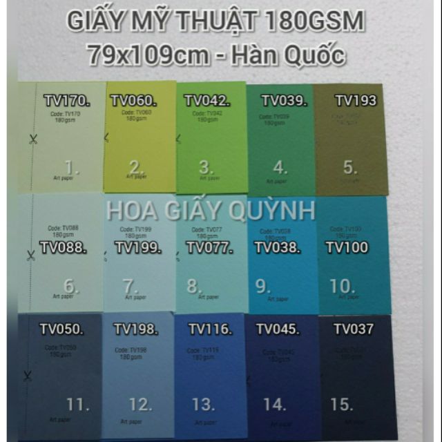 GIẤY MỸ THUẬT khổ A0 - 180gsm- Hàn Quốc