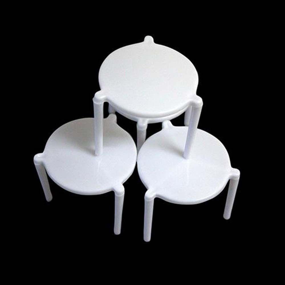 Giá Đỡ Ba Chân Bằng Nhựa Pp Cố Định Bánh Pizza Nhiều Màu Dùng Một Lần Cho Nhà Bếp