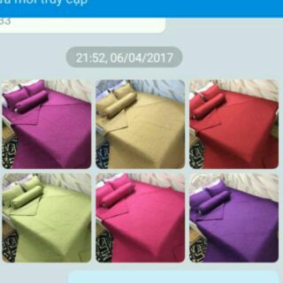 Chăn hè satin 1 màu cao cấp