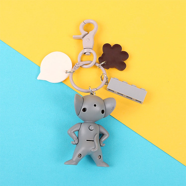 Móc Khóa Cute KOBI Cao Cấp, Móc Khóa Hoạt Hình Tom Jerry Đủ Màu Sắc Phiên Bản Hot Trend TikTok 2022