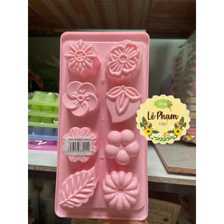 Combo 5 khuôn rau câu , khay đá , làm bánh hofaco cao cấp