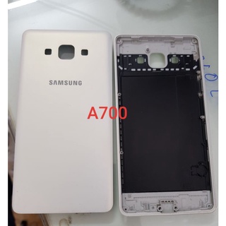 Vỏ samsung A700 màu trắng