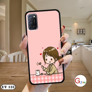 Ốp lưng OPPO A52-A92 nhám viền dẻo