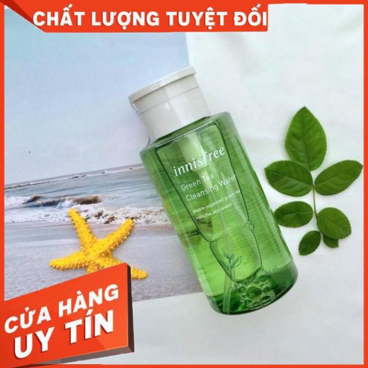 [Freeship - Hàng Auth] Nước tẩy trang - Tẩy trang Innisfree Green tea pure cleansing water Hàn Quốc 300ml