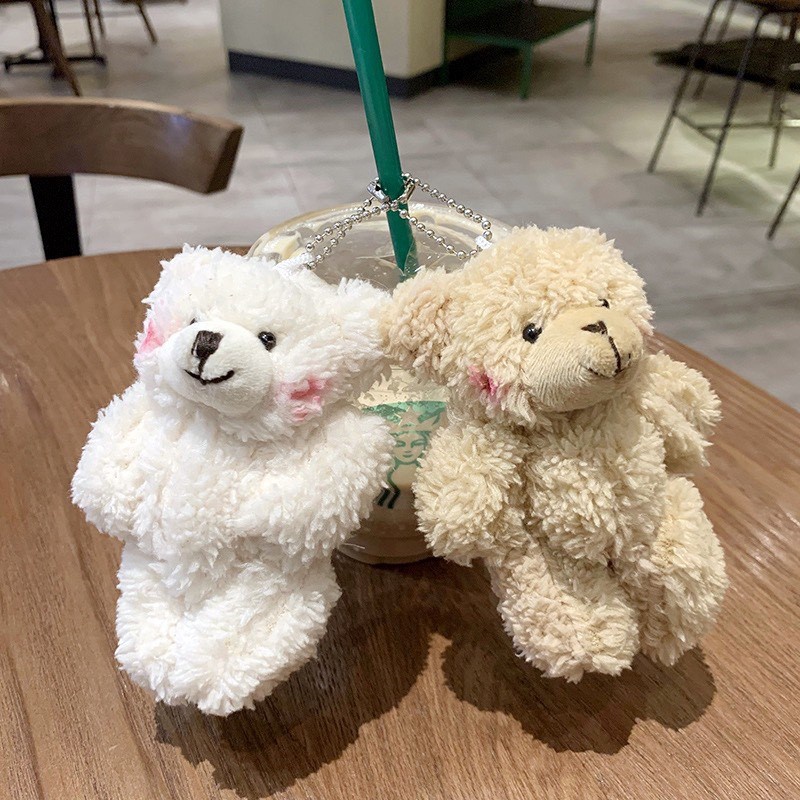 Móc Khóa Hình Gấu Nhồi Bông Dễ Thương - LIONKING