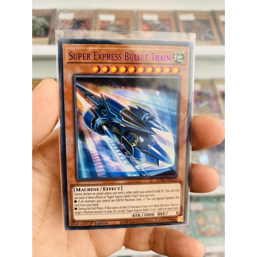 Thẻ Bài YugiOh! Mã LDS2-EN121 - Super Express Bullet Train - Ultra Rare (Purple) - 1st Edition