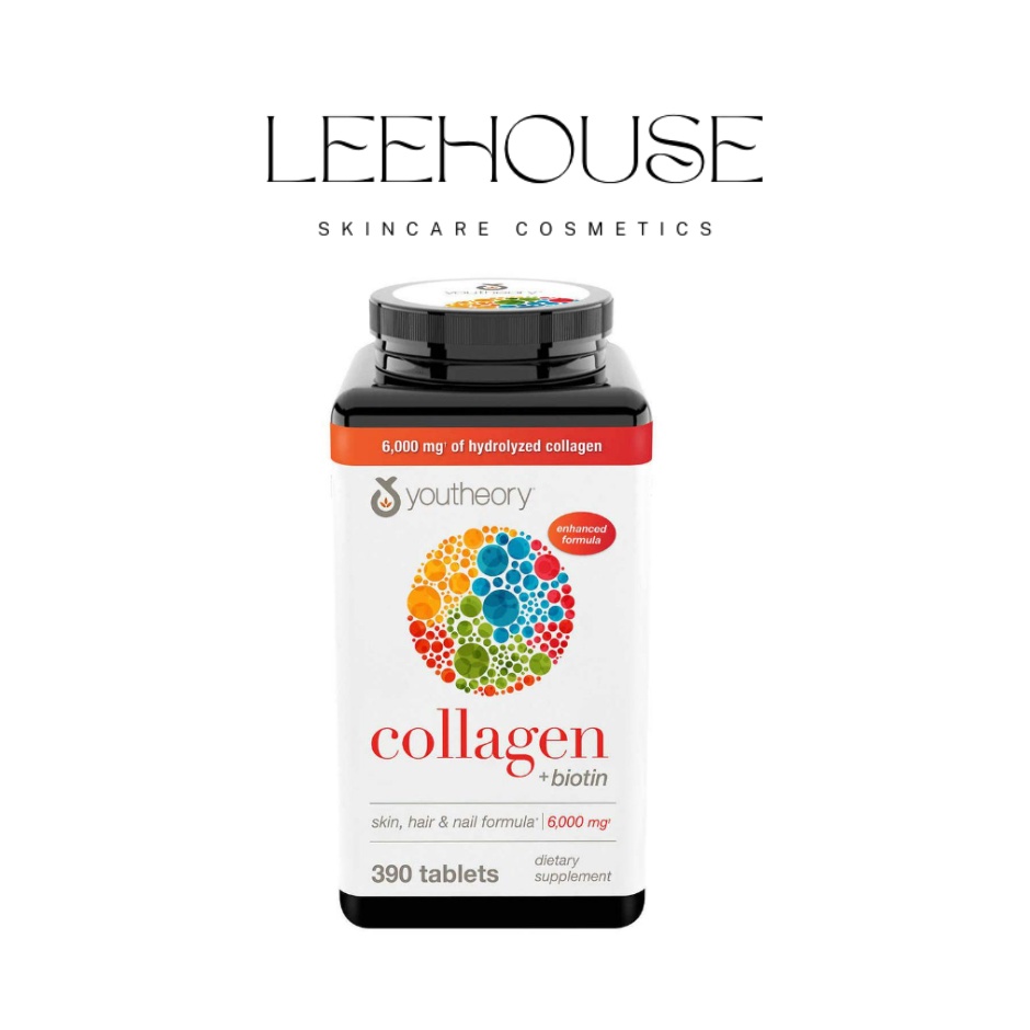 Viên Uống Collagen Youtheory Advanced 390 Viên collagen Viên uống đẹp da