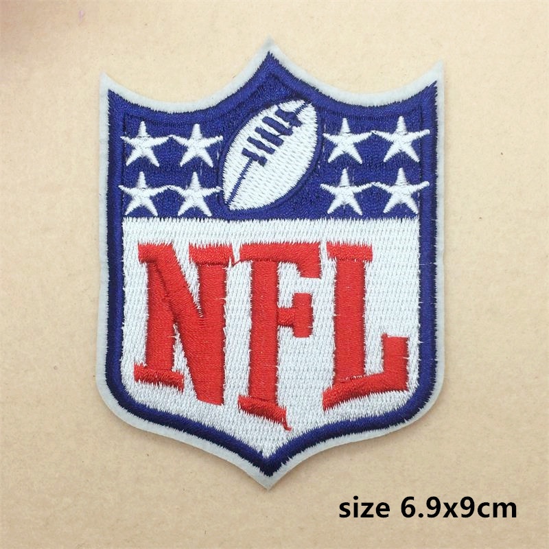 Miếng Dán Quần Áo Thể Thao Thêu logo Đội Bóng Chày nfl major league Rgby diy Có Thể Sắt Được Làm Bằng Tay Độc Đáo