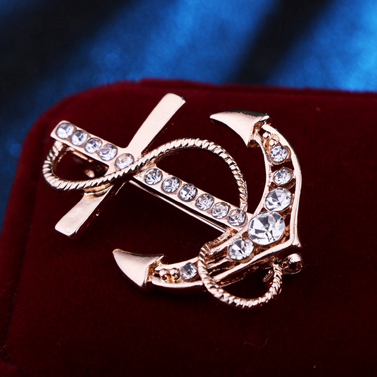 Ghim cài áo EFAN hình mỏ neo dễ thương