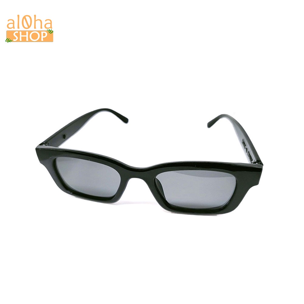 Kính mát thời trang chống nắng gọng nhựa chữ nhật K004 unisex nam nữ kính râm phong cách - al0ha Shop