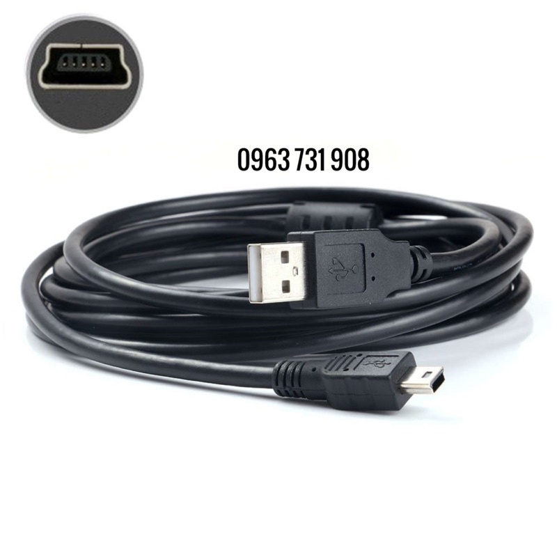 Cáp USB kết nối máy ảnh Canon với máy tính