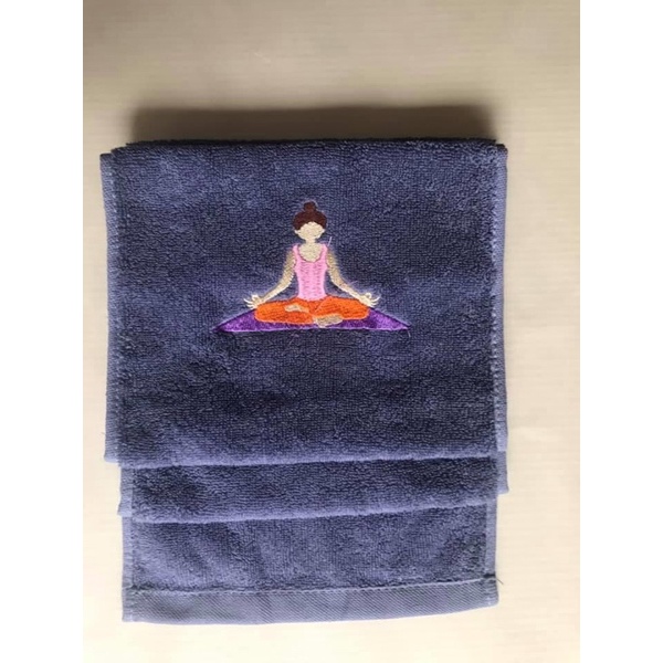 Khăn Lau Mồ Hôi Cô Gái Yoga Loại Đẹp D15