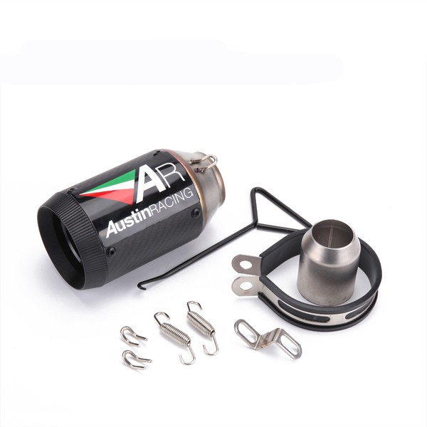 Ống Xả Khí Thải Giảm Thanh 51mm 60mm Cho Xe Đua