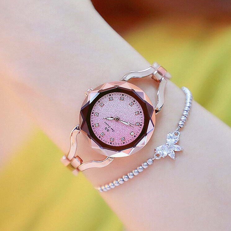 Đồng hồ nữ BEE SISTER BS02 mặt vát cạnh tuyệt đẹp | BigBuy360 - bigbuy360.vn