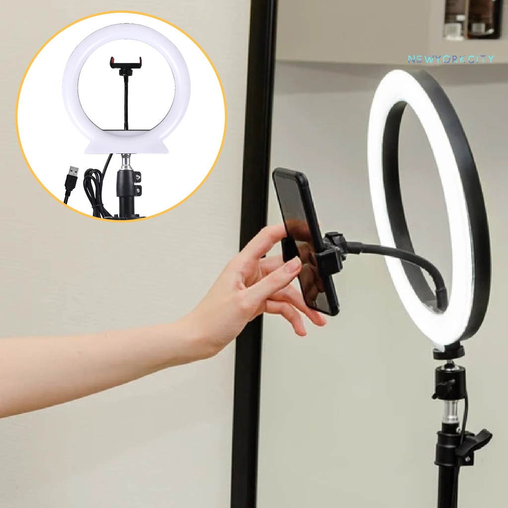 Vòng Đèn LED Chụp Ảnh Selfie 3 Chế Độ Tiết Kiệm Năng Lượng Chống Thấm Nước